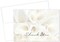 Great Papers! Thank You Note Card and White Envelope, White Calla Lilies, 4.75" x 3.375"(folded), 50 count